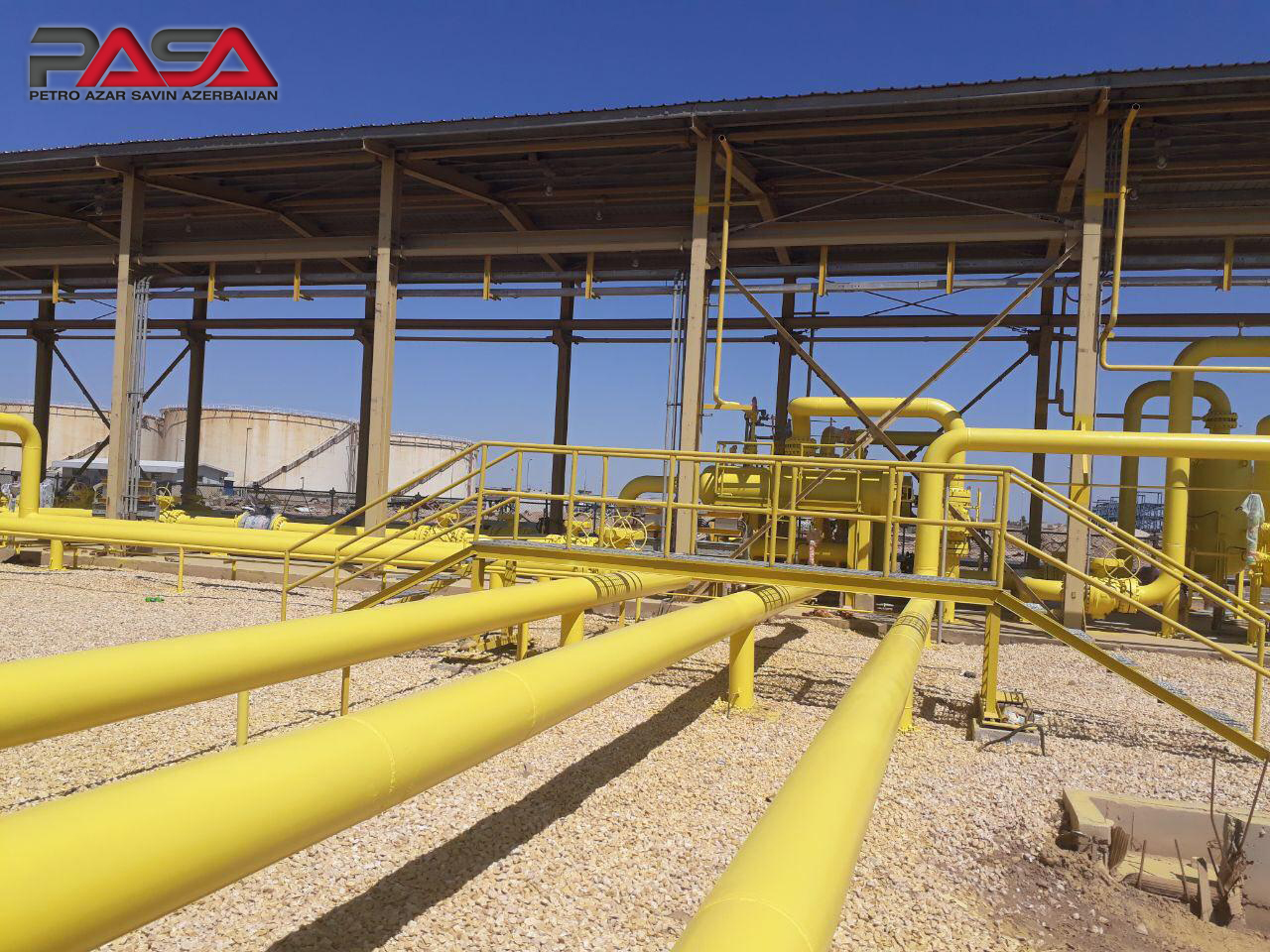  راه اندازی ایستگاه تقلیل فشار گاز (ناردیس) نیروگاه الصدر بغداد