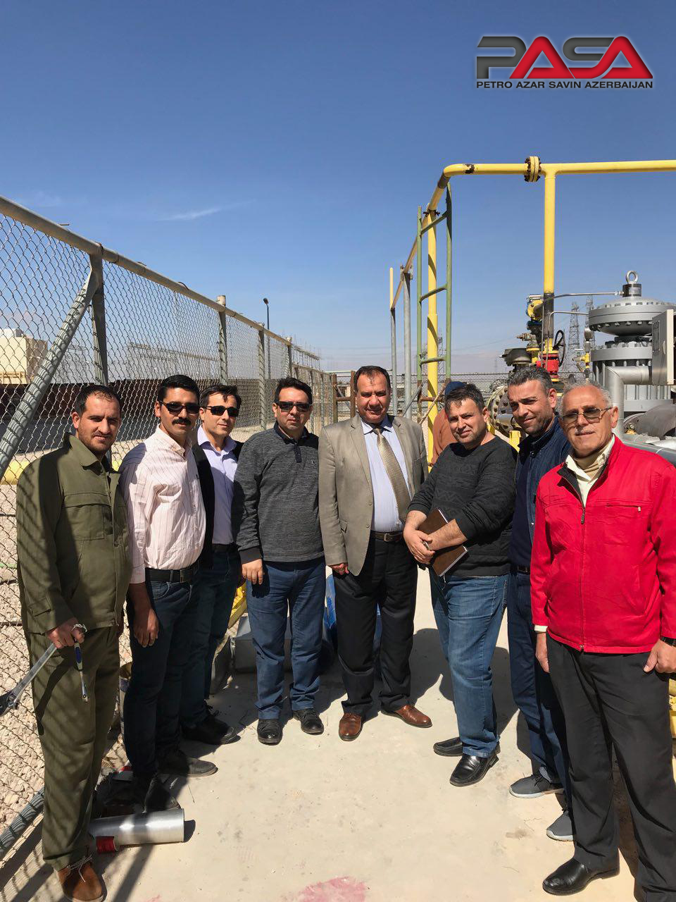  نیروگاه جندر سوریه - راه‌اندازی و آموزش ایستگاه تقلیل فشار گاز