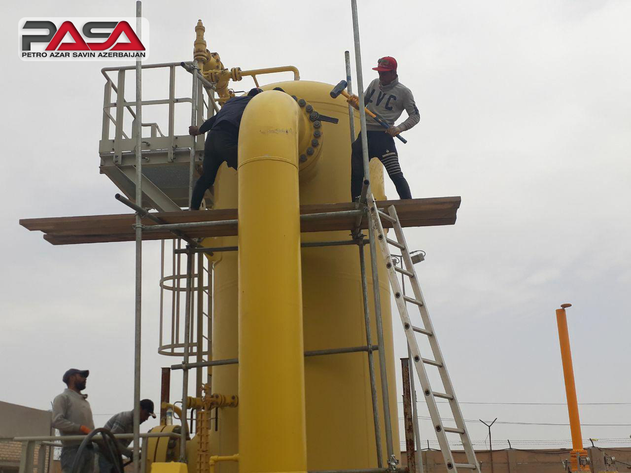 راه اندازی ایستگاه گاز القدس بغداد راه اندازی ایستگاه گاز القدس بغداد