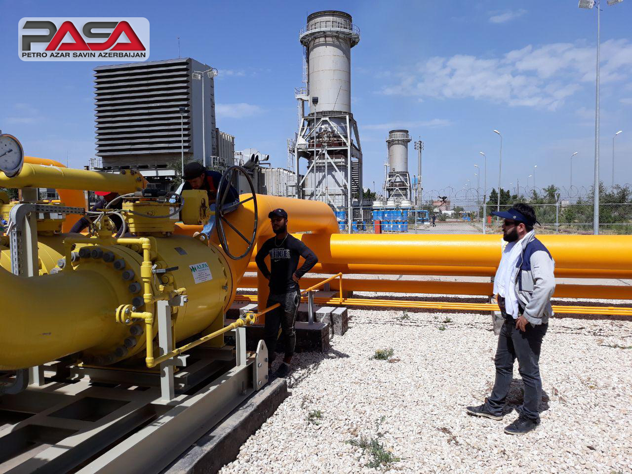 راه اندازی ایستگاه گاز القدس بغداد راه اندازی ایستگاه گاز القدس بغداد