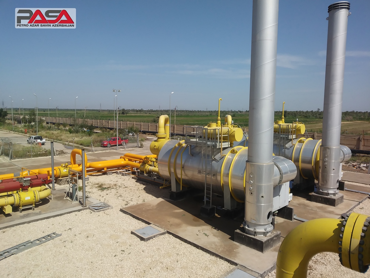 راه اندازی ایستگاه گاز القدس بغداد راه اندازی ایستگاه گاز القدس بغداد