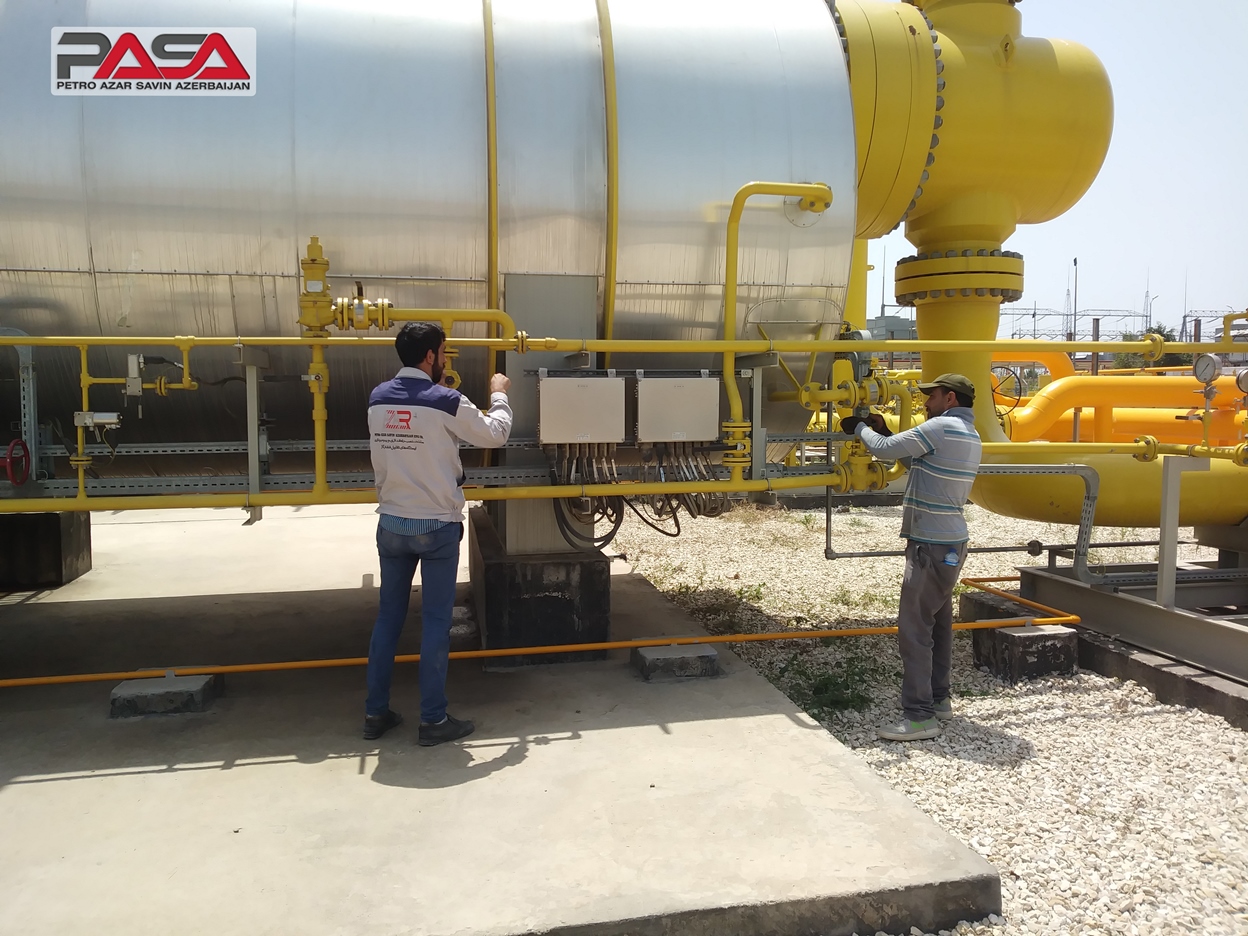 راه اندازی ایستگاه گاز القدس بغداد راه اندازی ایستگاه گاز القدس بغداد