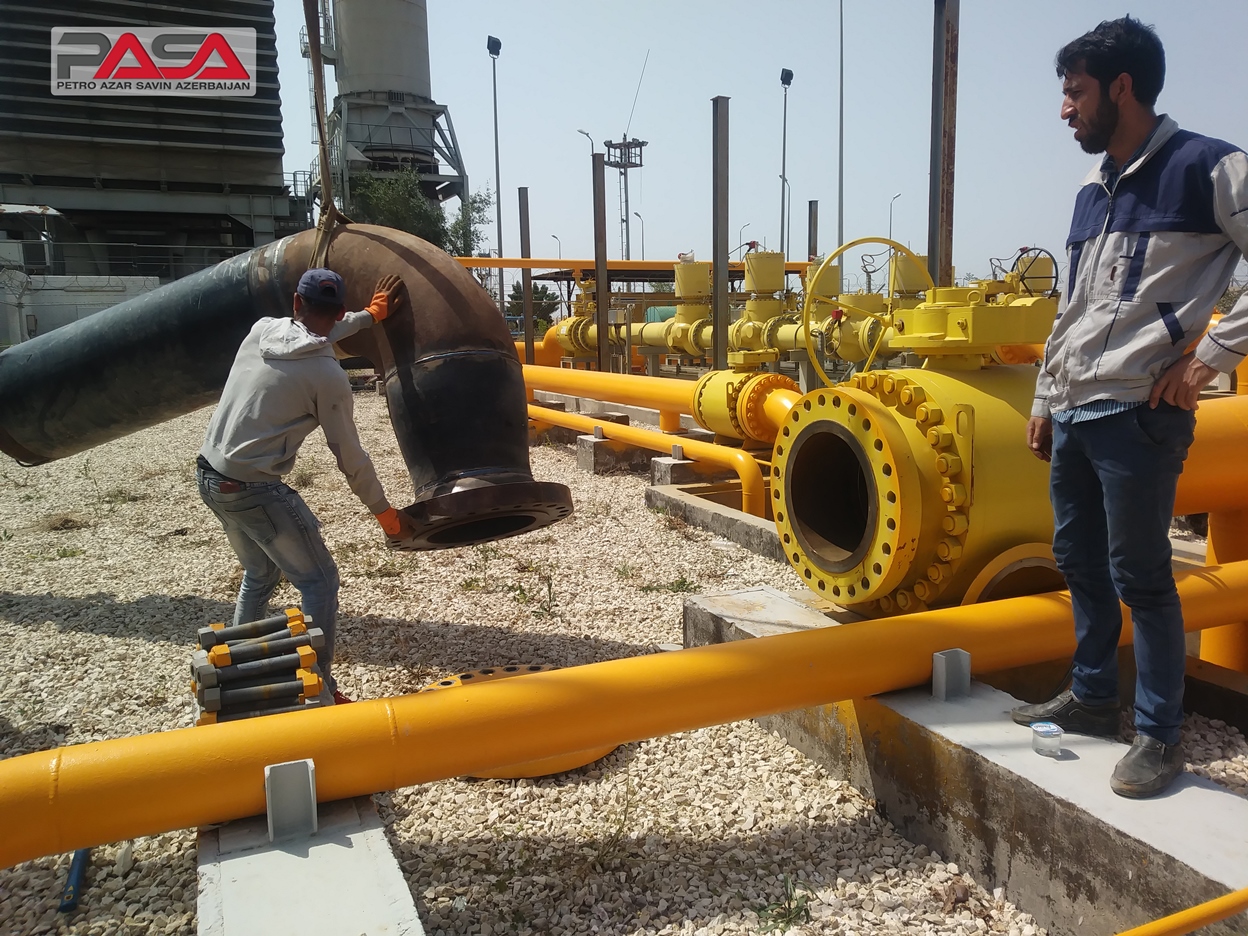 راه اندازی ایستگاه گاز القدس بغداد راه اندازی ایستگاه گاز القدس بغداد