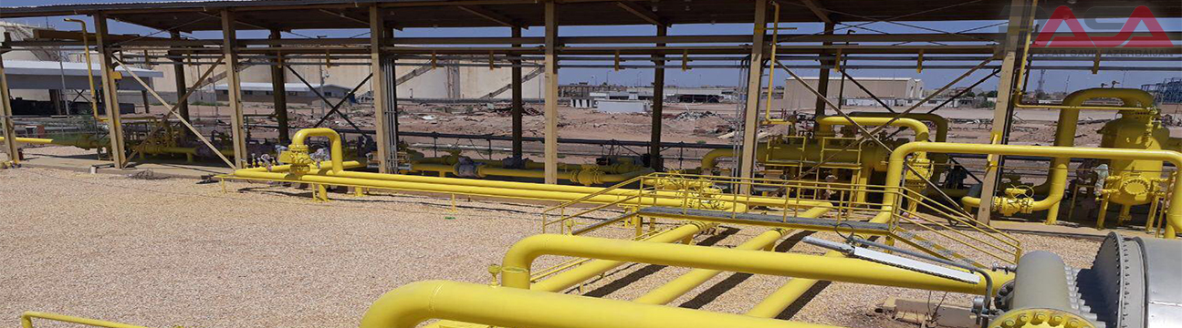 نیروگاه الصدر بغداد (ناردیس) - راه اندازی ایستگاه تقلیل فشار گاز 100.000m3/h